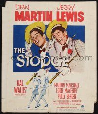 7c347 STOOGE WC '52 artwork of singing vaudeville team Dean Martin & Jerry Lewis!