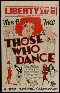 7c372 THOSE WHO DANCE WC '24 great expressionist art of sexy puppetmaster Bessie Love!
