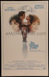 7c390 TURNING POINT WC '77 artwork of Shirley MacLaine & Anne Bancroft by John Alvin!