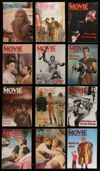 7d091 LOT OF 25 MOVIE #26-50 ENGLISH MAGAZINES '80 The Illustrated History of the Cinema!