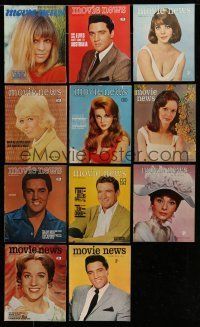7d094 LOT OF 23 MOVIE NEWS AUSTRALIAN MAGAZINES '65-77 Audrey Hepburn, Elvis, Natalie & more!
