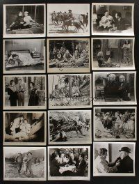 7d135 LOT OF 56 8x10 STILLS '40s-60s great scenes from a variety of different movies!