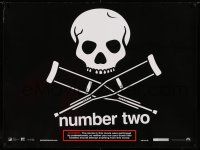 7f533 JACKASS NUMBER TWO teaser DS British quad '06 Jeff Tremaine directed, Steve-O in sick stunt!