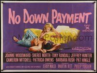 7f547 NO DOWN PAYMENT British quad '57 Joanne Woodward, art of unfaithful sexy suburban couple!
