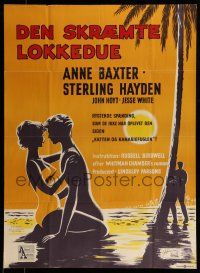 7f613 COME ON Danish '57 full-length image of very sexy bad girl Anne Baxter!