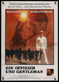7f181 OFFICER & A GENTLEMAN German '82 Richard Gere & Debra Winger in love & in the U.S. Navy!