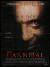 7f059 HANNIBAL Pakistani '00 Anthony Hopkins as Dr. Lector in full restraints & mask, Ridley Scott