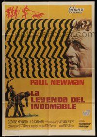 7f429 COOL HAND LUKE Spanish '68 Dennis Hopper, Paul Newman prison escape classic!