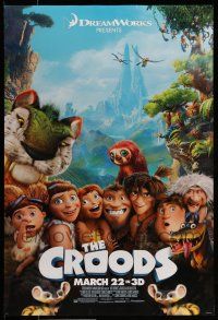 7g158 CROODS style C advance DS 1sh '13 cool image from CG prehistoric adventure comedy!