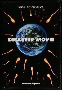 7g192 DISASTER MOVIE teaser DS 1sh '08 Matt Lanter, Vanessa Lachey, G-Thang, better get off quick!