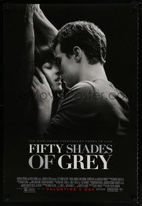 7g245 FIFTY SHADES OF GREY advance DS 1sh '15 Dornan in the title role as Christian Grey!