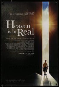 7g304 HEAVEN IS FOR REAL advance DS 1sh '14 Greg Kinnear, based on the incredible true story!