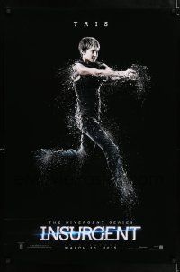 7g366 INSURGENT teaser DS 1sh '15 The Divergent Series, cool image of Shailene Woodley as Tris!