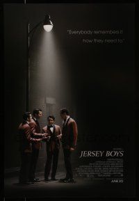 7g387 JERSEY BOYS advance DS 1sh '14 John Lloyd Young as Frankie Valli, The Four Seasons!