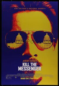 7g403 KILL THE MESSENGER DS 1sh '14 cool image of Jeremy Renner with Capitol in sunglasses!