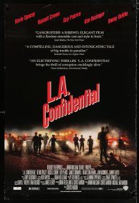 7g412 L.A. CONFIDENTIAL 1sh '97 Guy Pearce, Russell Crowe, Danny DeVito, Kim Basinger!