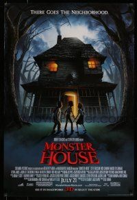 7g518 MONSTER HOUSE advance DS 1sh '06 there goes the neighborhood, see it in 3-D!
