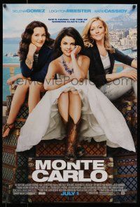 7g519 MONTE CARLO style A advance DS 1sh '11 Selena Gomez, Leighton Meester, Katie Cassidy!