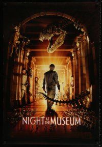7g545 NIGHT AT THE MUSEUM style B IMAX DS 1sh '06 Ben Stiller, Carla Gugino, Robin Williams!