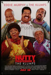 7g556 NUTTY PROFESSOR 2 advance DS 1sh '00 great image of Eddie Murphy as entire Klump family!