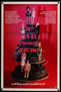 7g652 ROCKY HORROR PICTURE SHOW 1sh R85 by Tim Curry, cool Barbie Dolls on cake image!