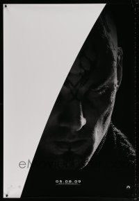 7g714 STAR TREK teaser 1sh '09 cool portrait image of Eric Bana as Nero!