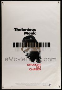 7g745 THELONIOUS MONK: STRAIGHT, NO CHASER int'l 1sh '89 Clint Eastwood produced jazz bio!