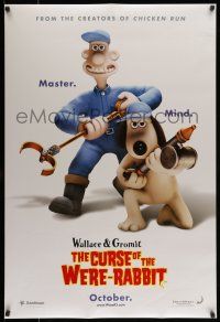 7g824 WALLACE & GROMIT: THE CURSE OF THE WERE-RABBIT advance DS 1sh '05 Box & Park claymation