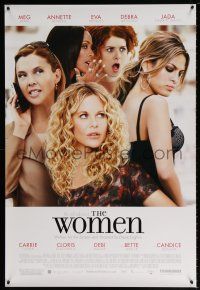 7g843 WOMEN DS 1sh '08 Meg Ryan, Annette Bening, Eva Mendes, Debra Messing, and Jada Pinkett Smith