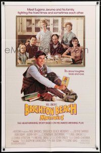 7h174 BRIGHTON BEACH MEMOIRS 1sh '86 written by Neil Simon, Blythe Danner, Jonathan Silverman!