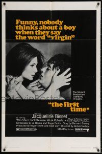 7h317 FIRST TIME 1sh '69 close up of super sexy Jacqueline Bisset seducing a young virgin boy!