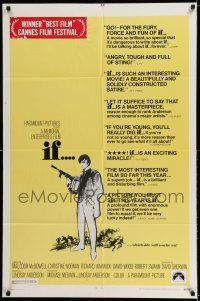 7h419 IF 1sh '69 introducing Malcolm McDowell, Christine Noonan, Lindsay Anderson!