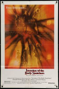 7h430 INVASION OF THE BODY SNATCHERS 1sh '78 Kaufman classic remake of space invaders!