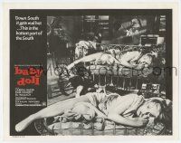 7j076 BABY DOLL LC R70 Elia Kazan, double classic image of sexy troubled teen Carroll Baker!