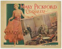 7j148 COQUETTE LC '29 Mary Pickford testifying in courtroom after her father shoots her boyfriend!