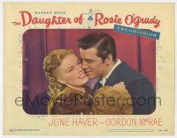 7j169 DAUGHTER OF ROSIE O'GRADY LC #7 '50 best romantic c/u of Gordon MacRae & pretty June Haver!