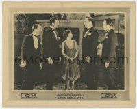 7j209 EVER SINCE EVE LC '21 tiny Shirley Mason between four tall men wearing tuxedos!