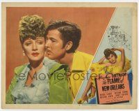 7j234 FLAME OF NEW ORLEANS LC #2 R48 c/u of sexy Marlene Dietrich & Bruce Cabot, Rene Clair!