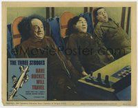 7j288 HAVE ROCKET WILL TRAVEL LC #4 '59 wonderful close up of The Three Stooges blasting off!