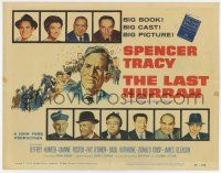 7j400 LAST HURRAH TC '58 John Ford, artwork of Spencer Tracy + ten top cast members!