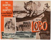7j408 LEGEND OF LOBO TC R72 Walt Disney, King of the Wolfpack, cool wildlife artwork!