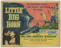 7j418 LITTLE BIG HORN TC '51 Lloyd Bridges, Ireland, 50 painted Sioux for every uniform in blue!