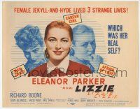 7j424 LIZZIE TC '57 Eleanor Parker is a female Jekyll & Hyde times three, which was her real self?