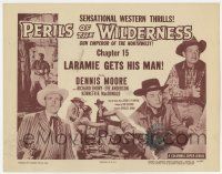 7j603 PERILS OF THE WILDERNESS chapter 15 TC '55 Dennis Moore, Laramie Gets His Man!