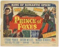 7j624 PRINCE OF FOXES TC '49 Orson Welles, Tyrone Power, Wanda Hendrix, King of Romantic Epics!