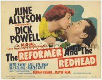 7j676 REFORMER & THE REDHEAD TC '50 June Allyson & Dick Powell in a love story with 1,000 laughs!