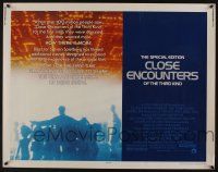 7k476 CLOSE ENCOUNTERS OF THE THIRD KIND S.E. 1/2sh '80 Steven Spielberg's classic w/new scenes!