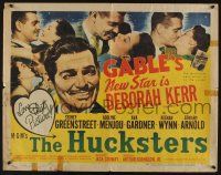 7k559 HUCKSTERS style B 1/2sh '47 Clark Gable, Ava Gardner, Deborah Kerr, Sydney Greenstreet