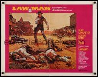 7k586 LAWMAN 1/2sh '71 Burt Lancaster, Robert Ryan, Lee J. Cobb, directed by Michael Winner!