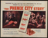 7k705 PHENIX CITY STORY style B 1/2sh '55 classic noir, it took the military to subdue their sin!